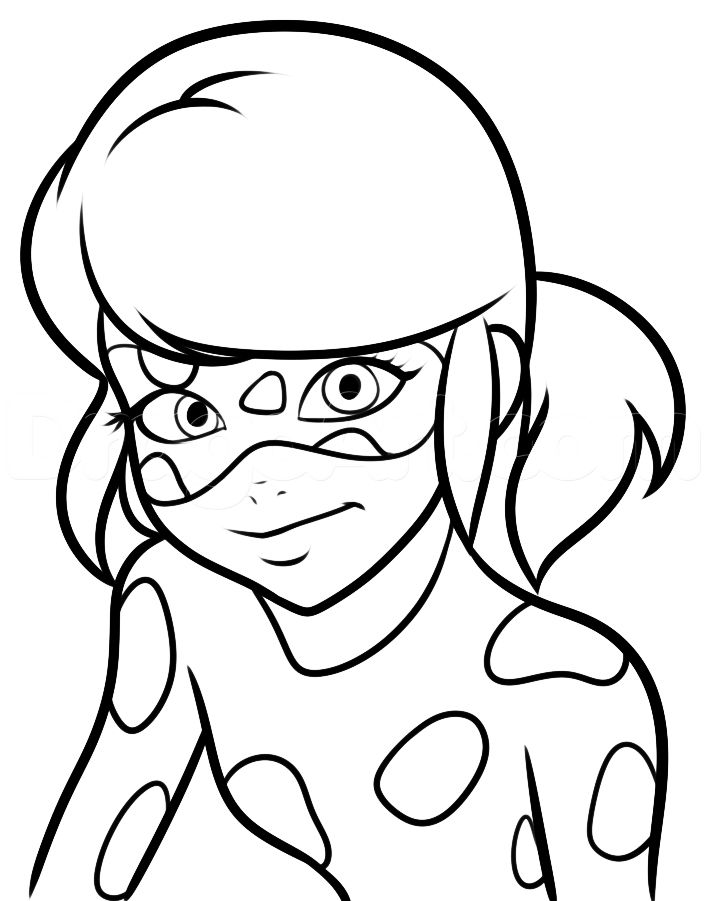 Ladybug And Cat Noir Coloring Pages Printable