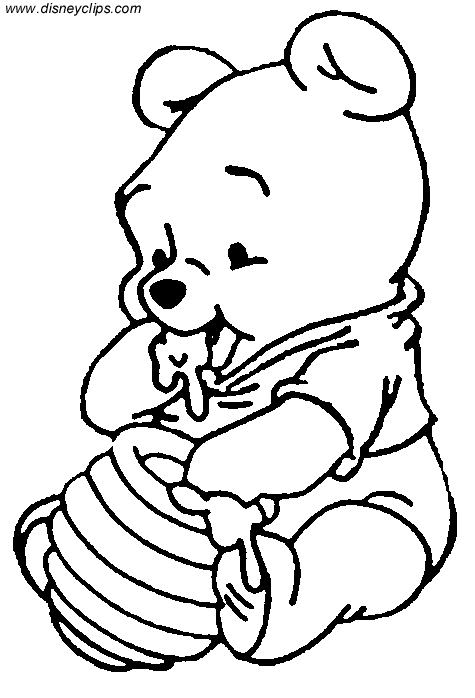 Winnie The Pooh Coloring Pages