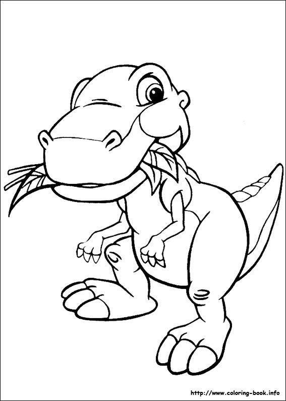 Land Before Time Coloring Pages