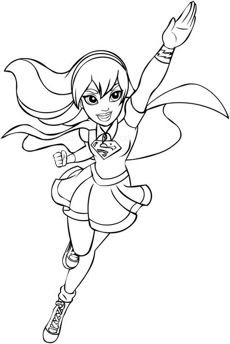 Super Coloring Pages For Girls