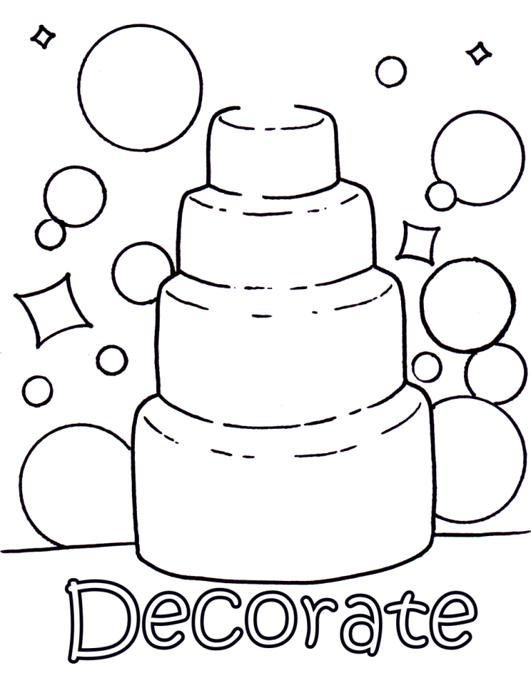 Wedding Coloring Pages Free