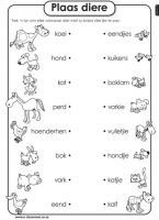 Afrikaans Printable Worksheets Grade R Worksheets