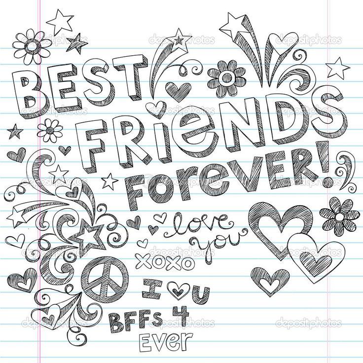 Bff Coloring Pages To Print