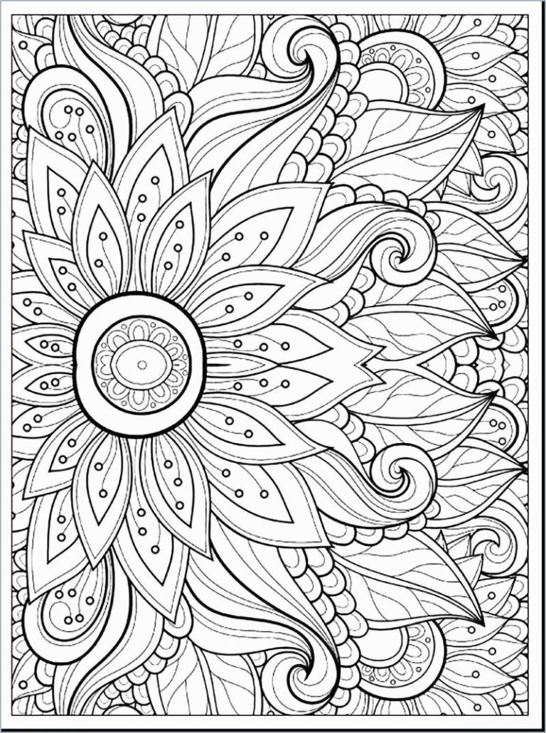 Geometric Coloring Pages For Adults