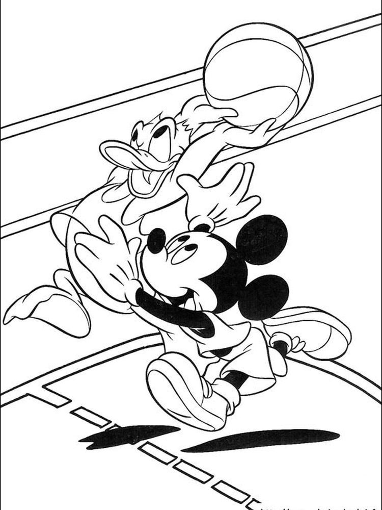 Mickey 4th Of July Coloring Pages