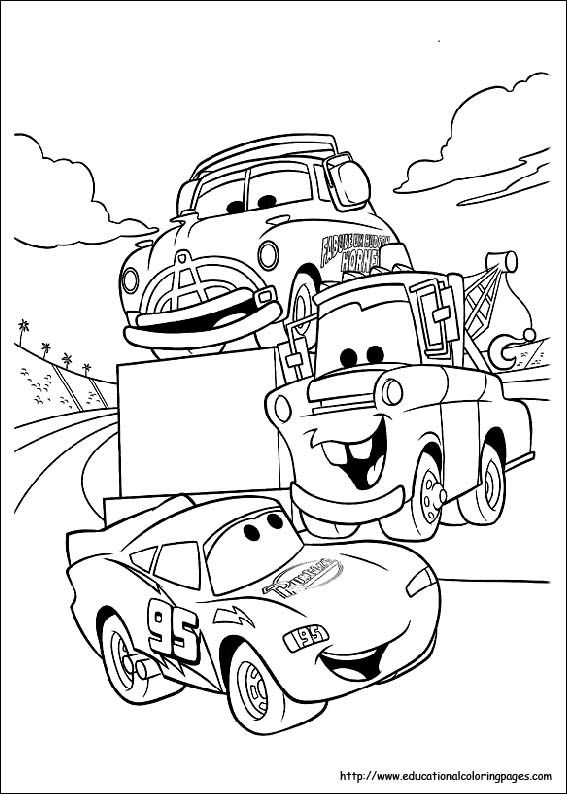 Colouring Pictures For Boys Cars