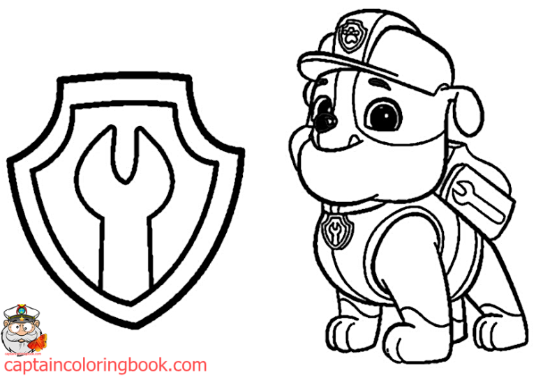 Colouring Pictures For Boys Paw Patrol