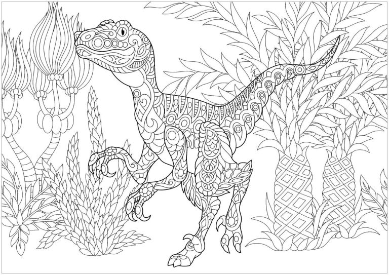 Dinosaur Coloring Sheets