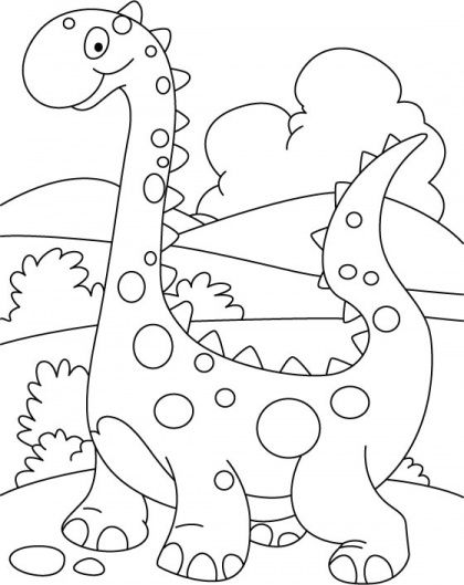 Dinosaur Pictures To Print And Color