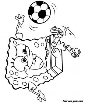 Soccer Coloring Pages Kids