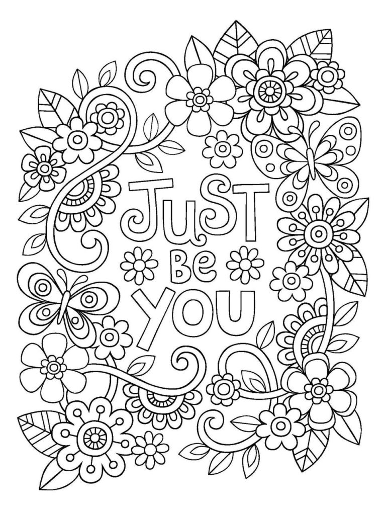 Inspirational Coloring Pages Easy