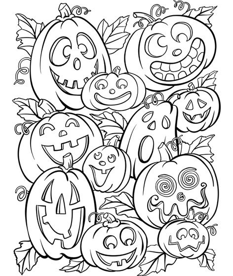 Crayola Coloring Pages Halloween