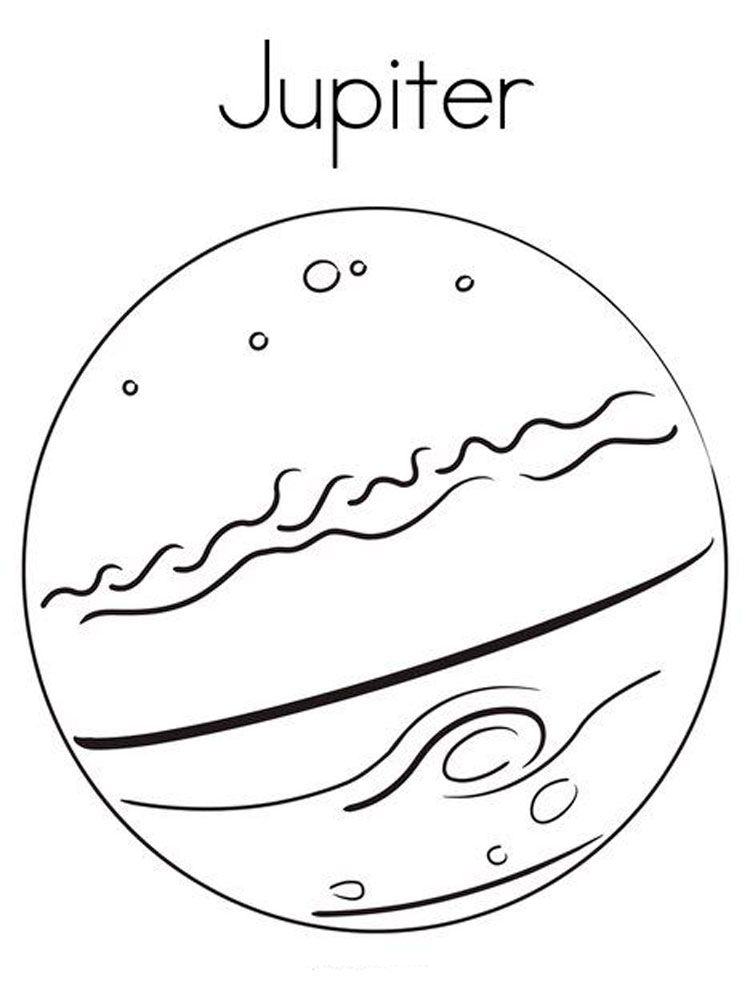 Planet Coloring Pages Pluto