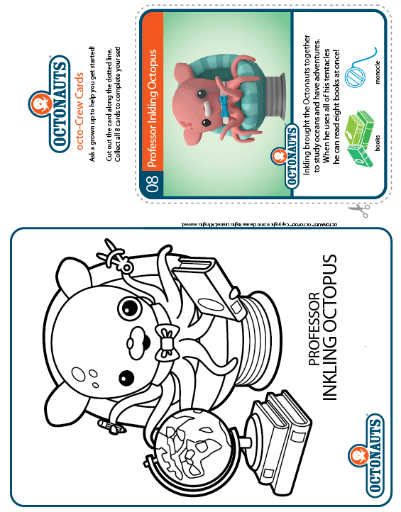 Octonauts Coloring Pages Octopod