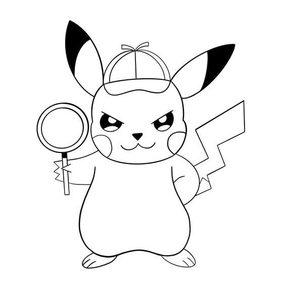 Pikachu Coloring Pages Pokemon