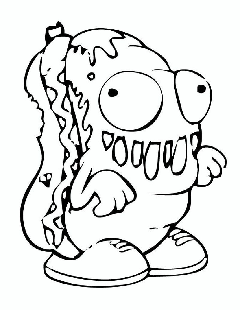 Grossery Gang Coloring Pages