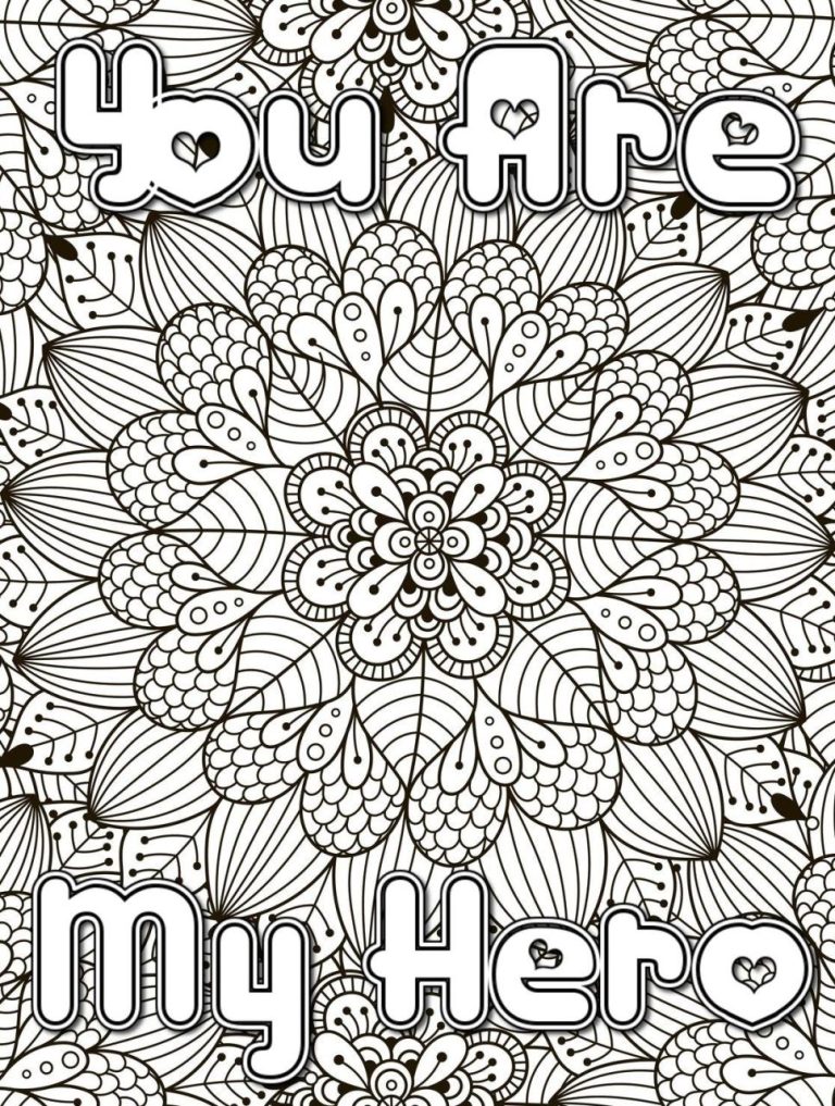 I Love You Coloring Pages For Husband