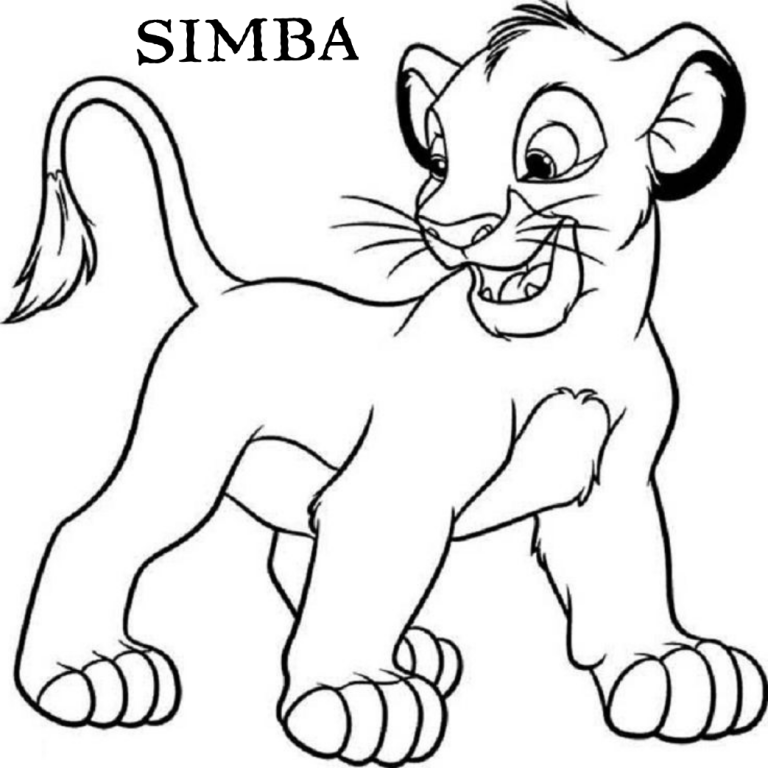 Lion King 2019 Coloring Pages