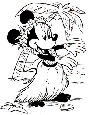 Minnie Mouse Coloring Pages For Adults