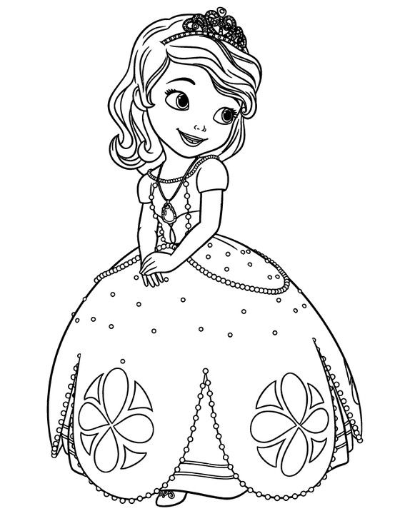 Sofia Coloring Pages