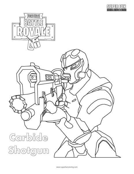 Fortnite Colouring Pages Season 4