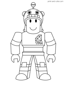 Roblox Coloring Pages Halloween