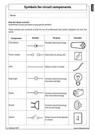 Drawing Circuits Worksheet Grade 9