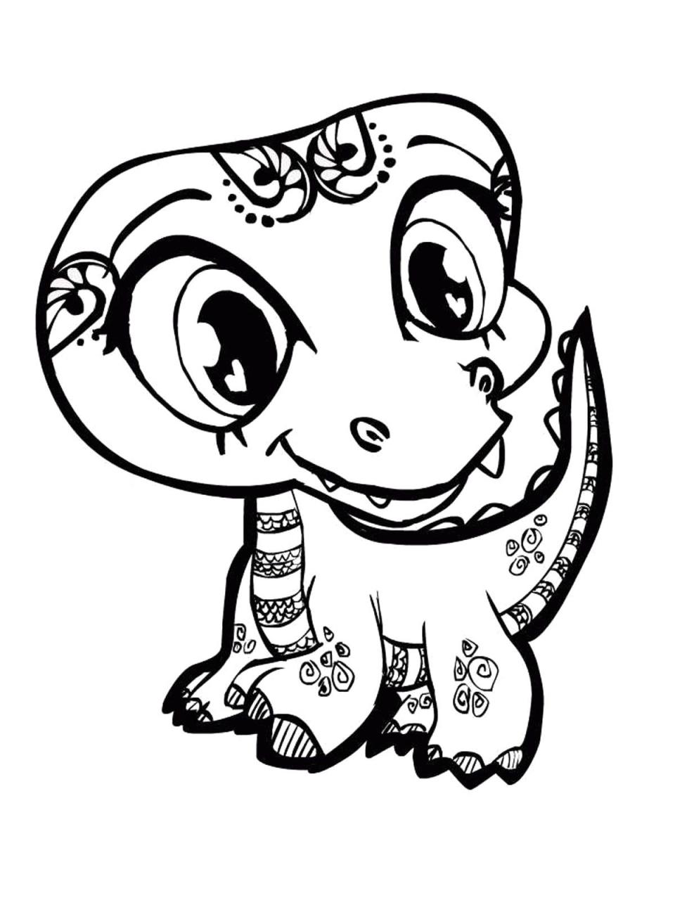 Animal Coloring Pages For Girls