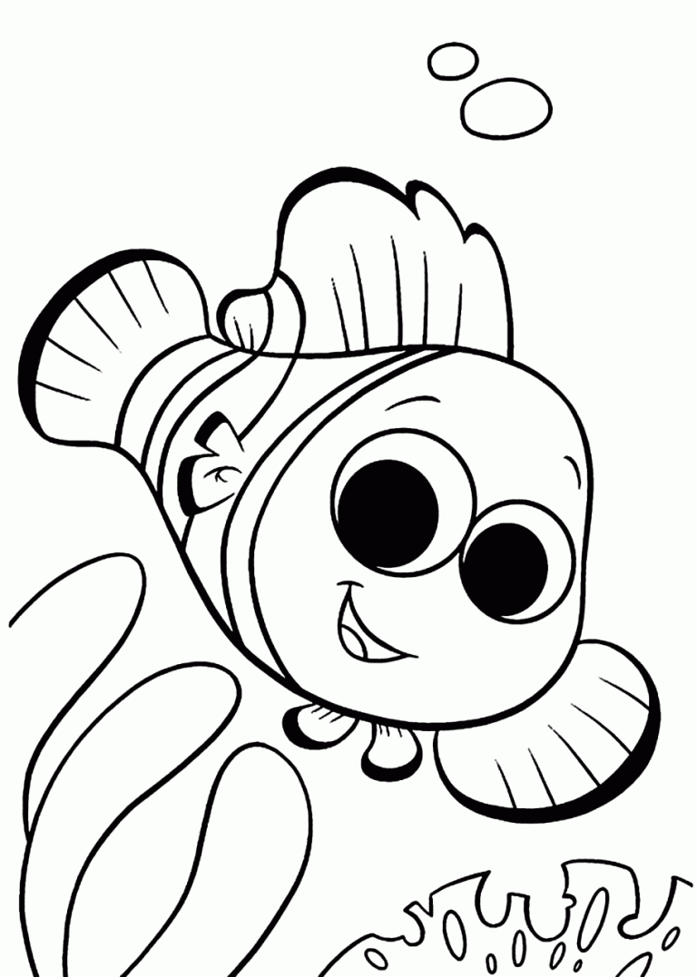 Finding Nemo Coloring Pages Printable