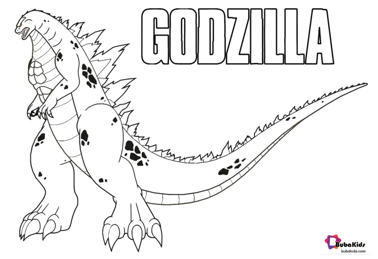 Godzilla Coloring Pages 2020
