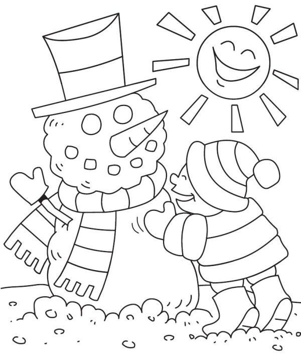 Coloring Pages Winter