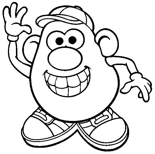 Toy Story Coloring Pages Mr Potato Head
