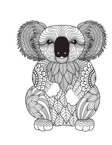 Coloring Animals For Adults