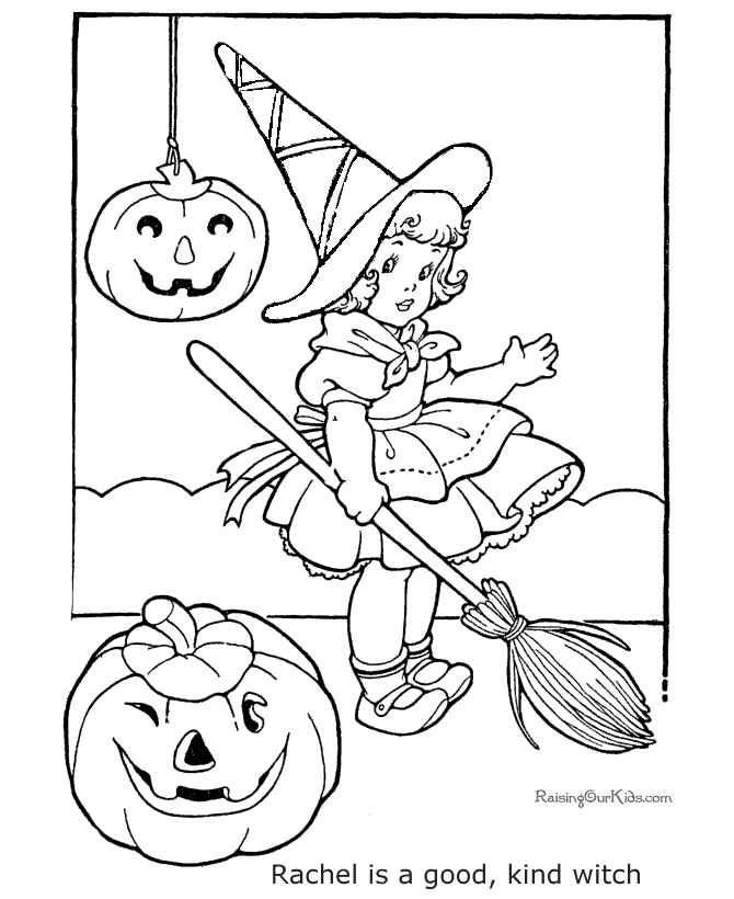 Coloring Pages To Print Halloween