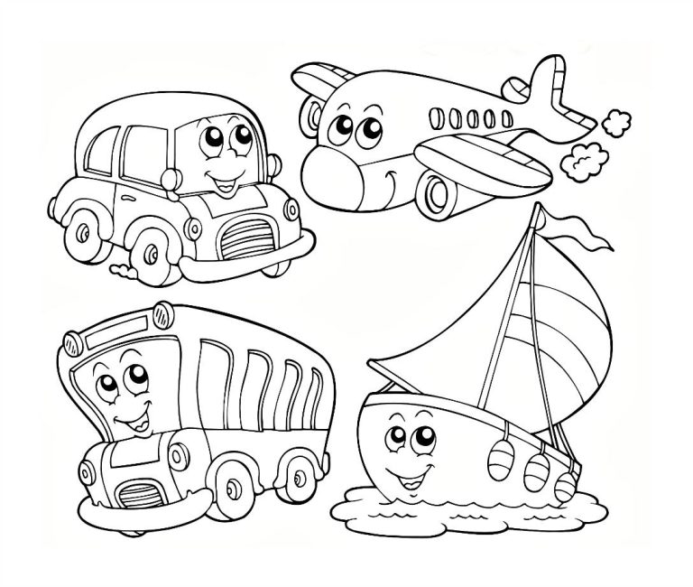 Children's Coloring Pages For Kids To Print
