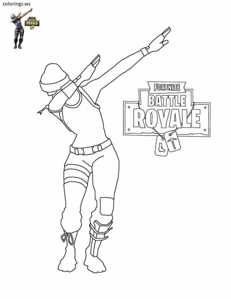 Printable Fortnite Pictures To Color
