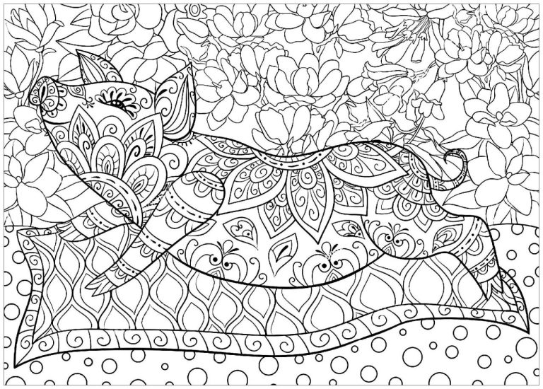 Pig Coloring Pages For Adults