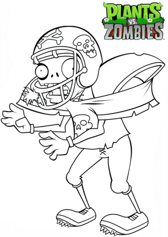 Zombie Coloring Pages Preschool
