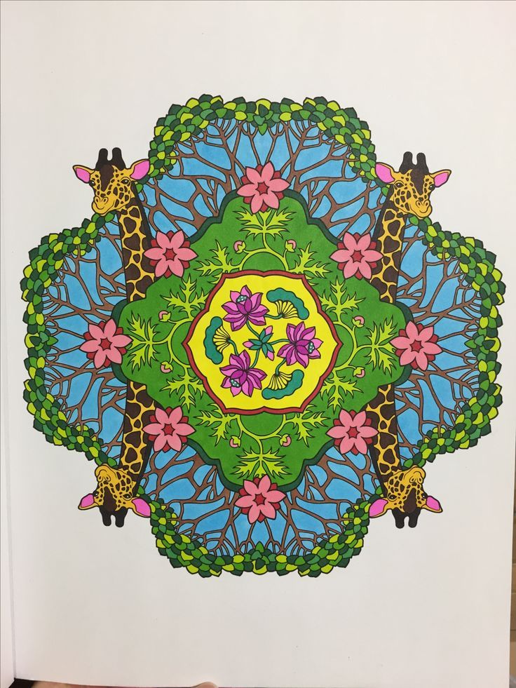 Nature Mandalas Coloring Book Marty Noble