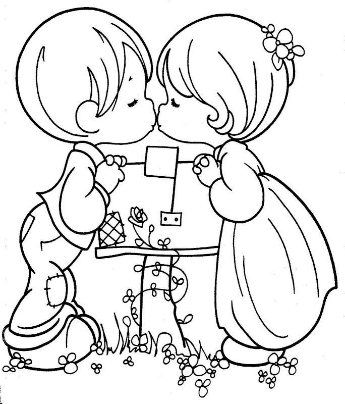 Love Coloring Pages For Couples