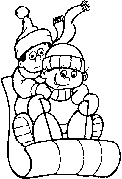 Winter Coloring Pictures