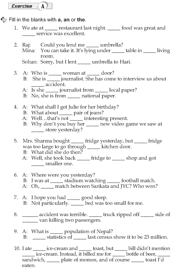 English Worksheet For Class 10 Pdf