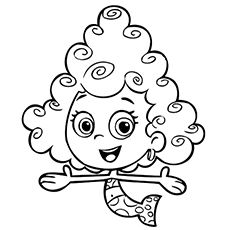 Bubble Guppies Coloring Pages Deema