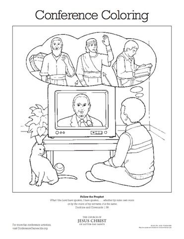 Lds Coloring Pages