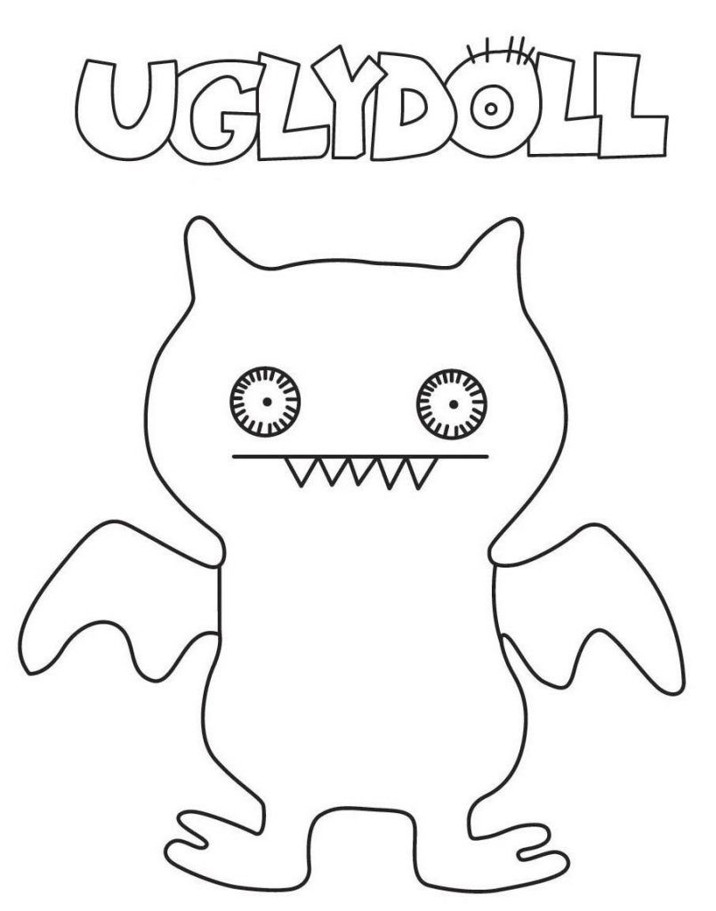 Ugly Dolls Coloring Pages