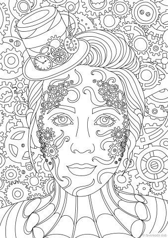 Aesthetic Coloring Pages For Adults