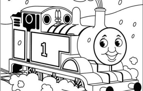 Thomas The Train Coloring Pages Online
