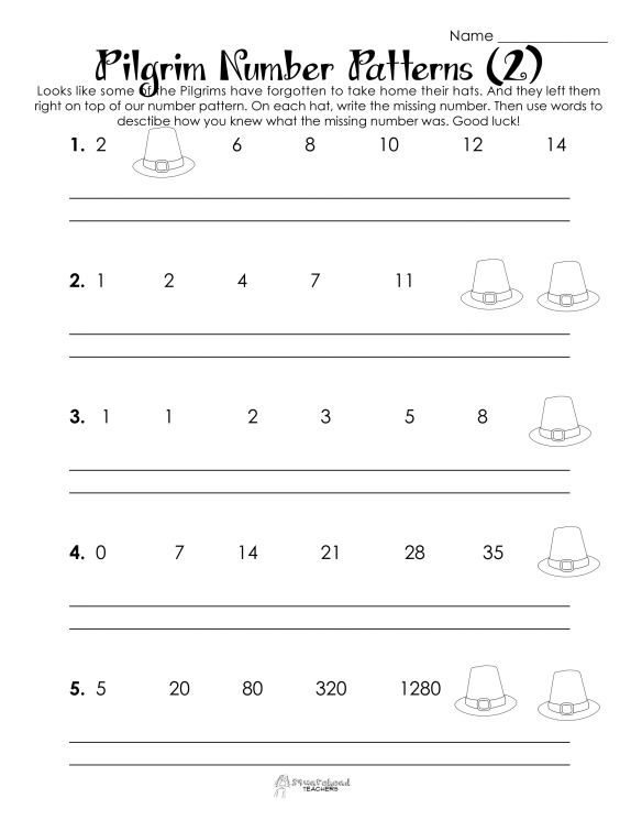 Pattern Worksheets For Grade 2 Pdf
