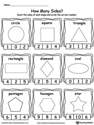 Printable 2d Shapes To Cut Out