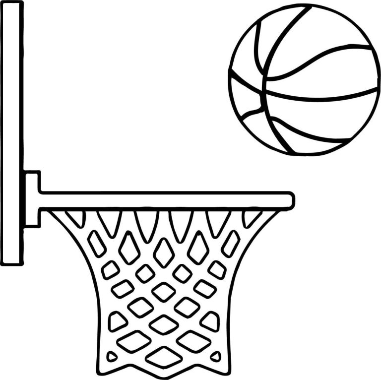 Basketball Coloring Pages Printable